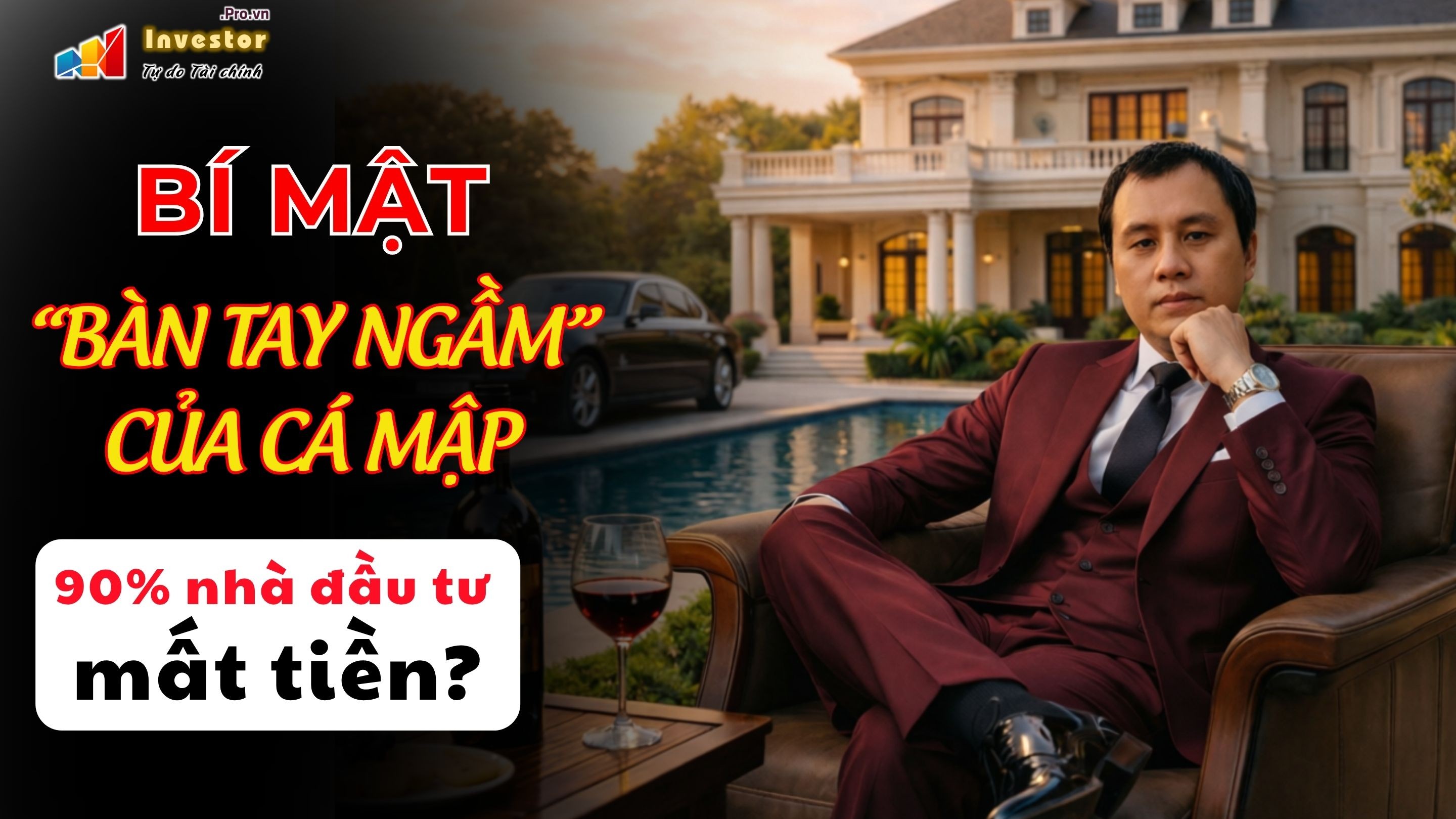 Bí mật "bàn tay ngầm" của cá mập làm 90% nhà đầu tư mất tiền?